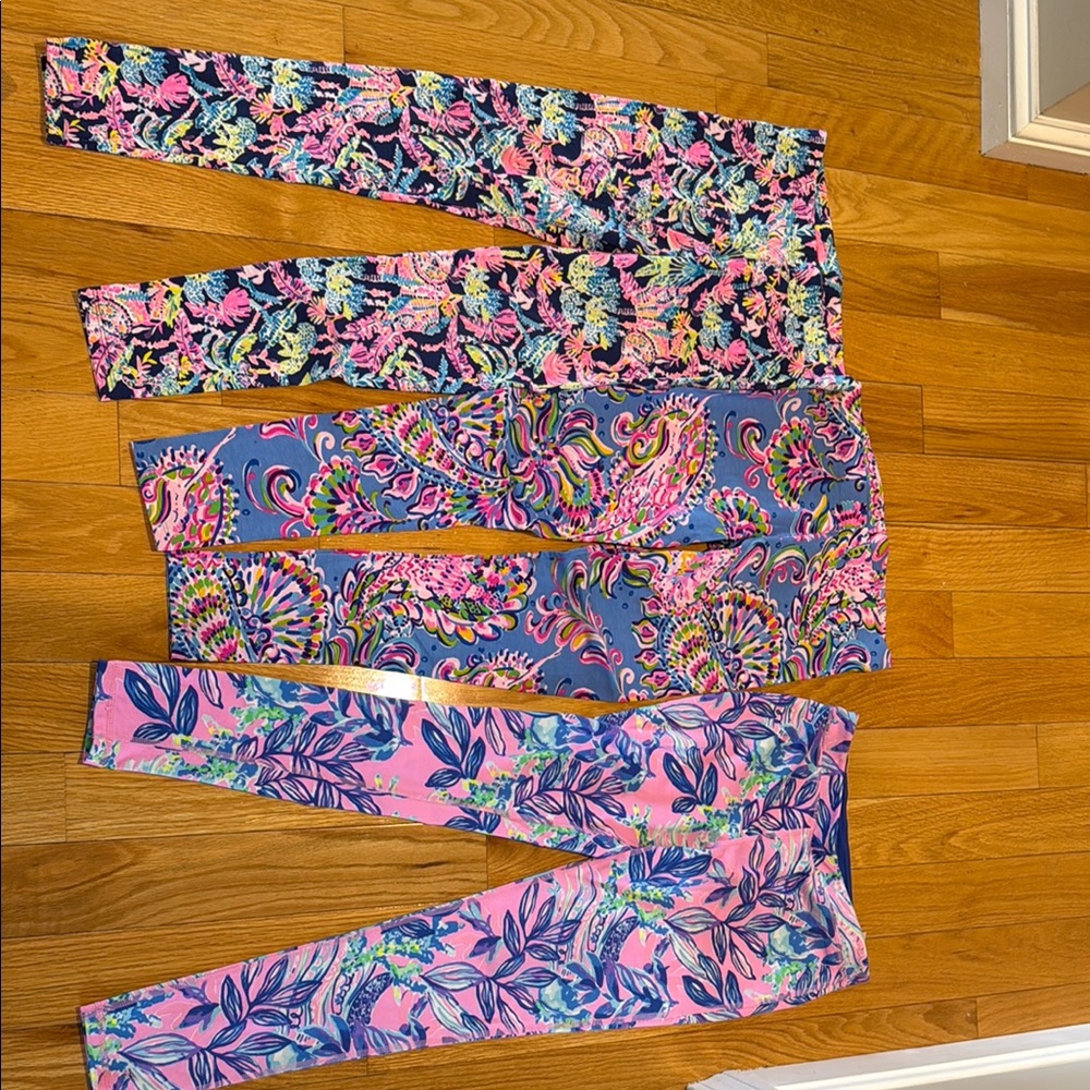 Floral Kids Leggings Set